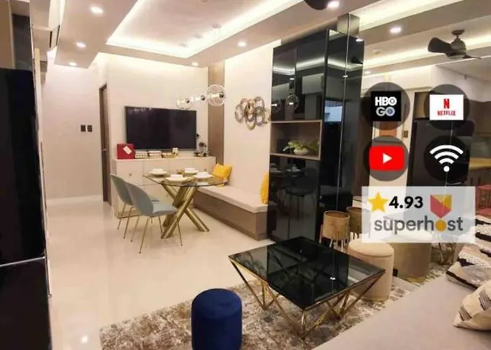 Stylish 2 Bedroom Near Bgc And Airport With Fast Wifi * Manila